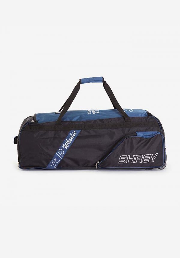 Shrey Pro Wheelie Bag Black/Blue - Image 3