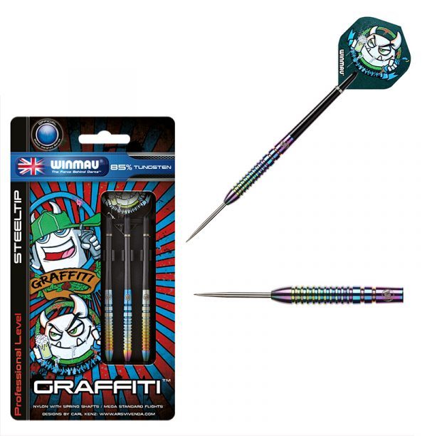 Winmau Graffiti Tungsten Darts Model 1