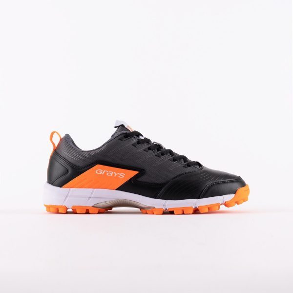 Grays Flash 3.0 Mens Black/Orange Hockey Shoe (2023) - Image 3