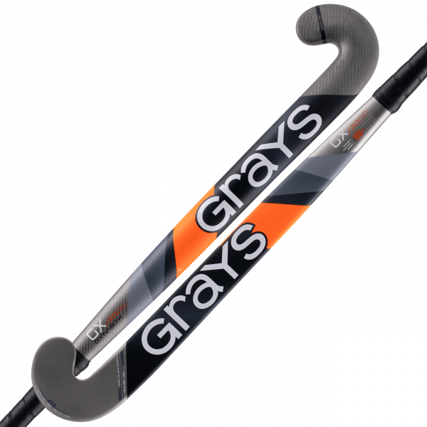Grays GX2000 Dynabow Black/Silver Junior Hockey Stick (2022)