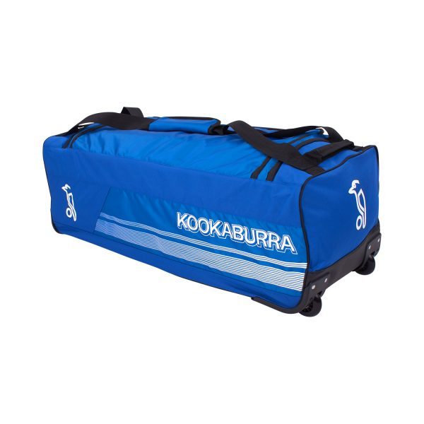 Kookaburra Pro 3500 Wheelie Bag (2024) Blue/White - Image 2