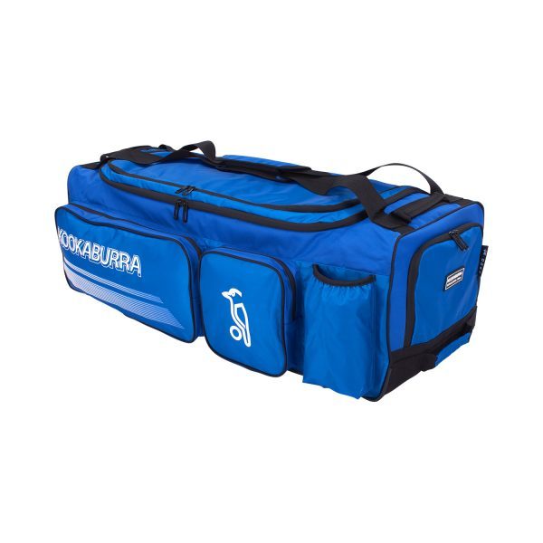 Kookaburra Pro 3500 Wheelie Bag (2024) Blue/White