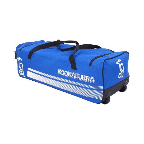 Kookaburra 9000 Wheelie Bag (2023) Blue/White - Image 2
