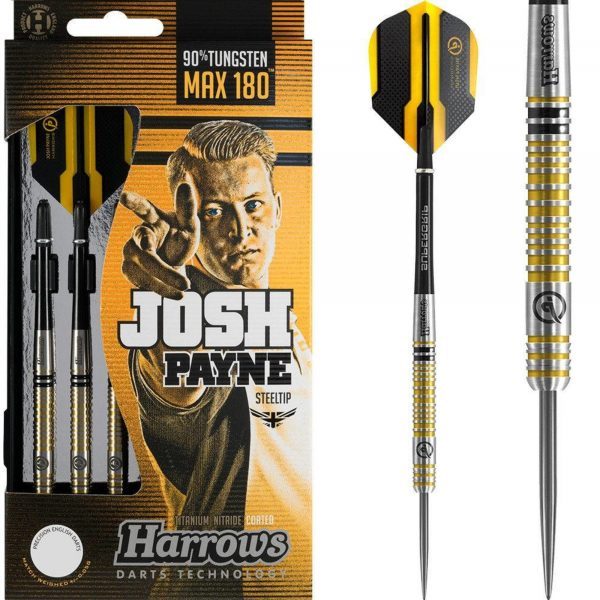 Harrows Josh Payne Max 180 90% Tungsten Darts