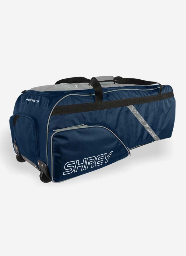 Shrey Pro Wheelie Bag Blue/White