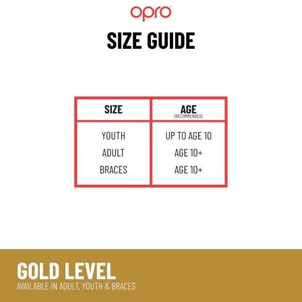 Opro Adidas Mouthguard Gold for Braces - Blue - Image 4