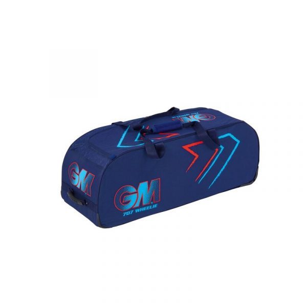 Gunn & Moore 707 Wheelie Bag (2024) Blue/Red