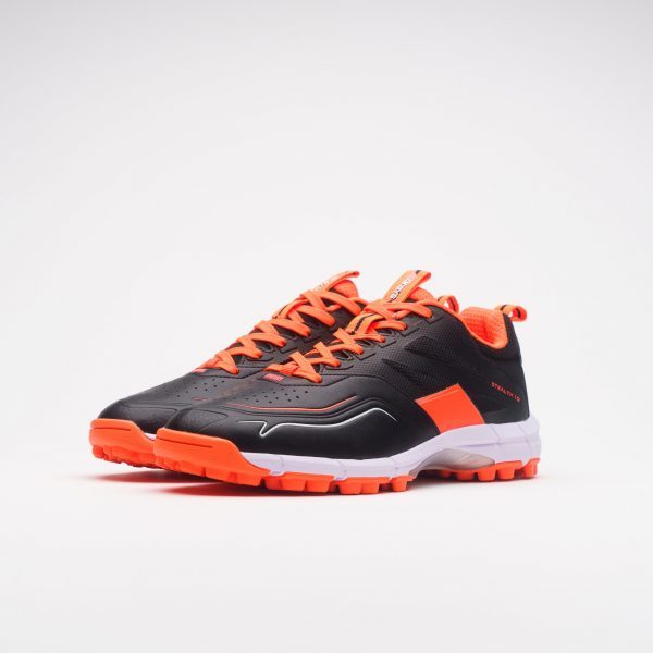 Grays Stealth 1.0 Black/Orange Hockey Shoe (2024) - Image 3