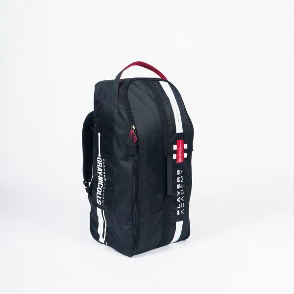 Gray Nicolls Players Academy Wheelie/Duffle Bag (2025)- Black
