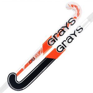Grays DB9Xi Dynabow WH/ORG Indoor Hockey Stick